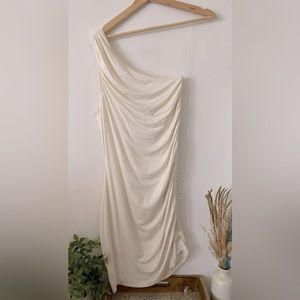 125.-One shoulder Body-con Mini Dress